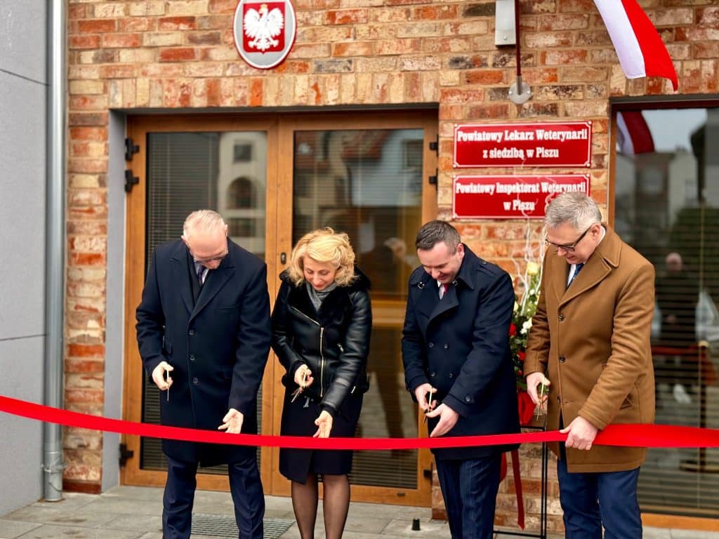 Otwarcie nowej siedziby Powiatowego Inspektoratu Weterynarii w Piszu